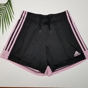 Black Pink Adidas Shorts Size Small